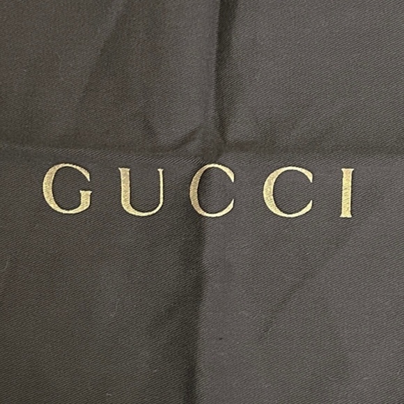 Authentic GUCCI Handbag Sleeper Bag Dustbag Drawstring Made in Italy 100% Cotton - Picture 1 of 9